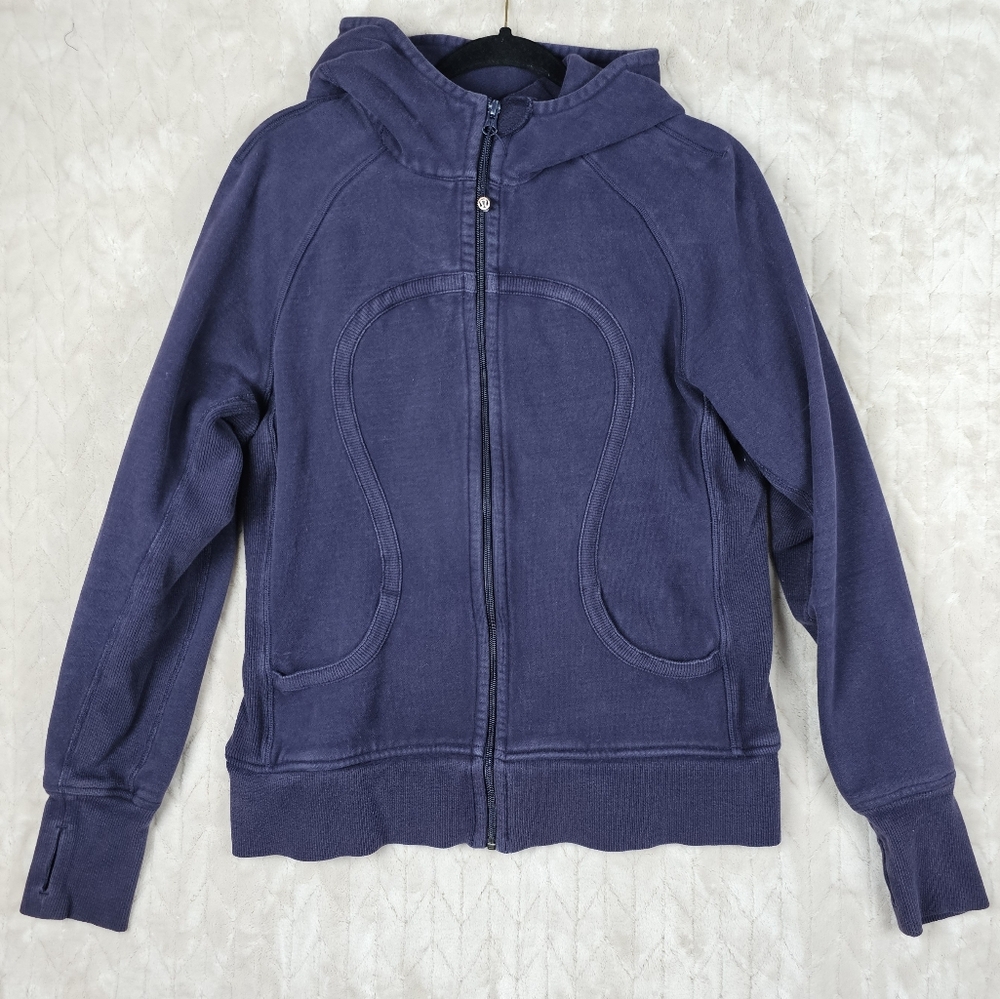 lululemon athletica Navy Zip-Up Hoodie